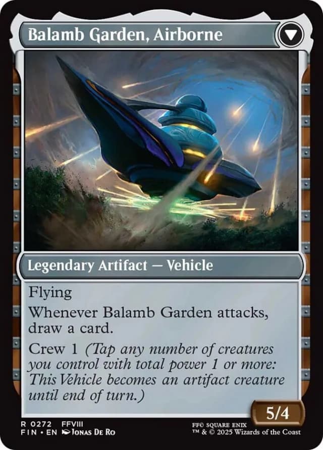 Balamb Garden, SeeD Academy // Balamb Garden, Airborne image