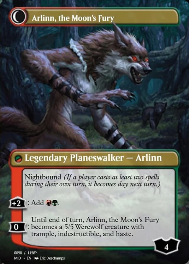 Arlinn, the Pack's Hope // Arlinn, the Moon's Fury image