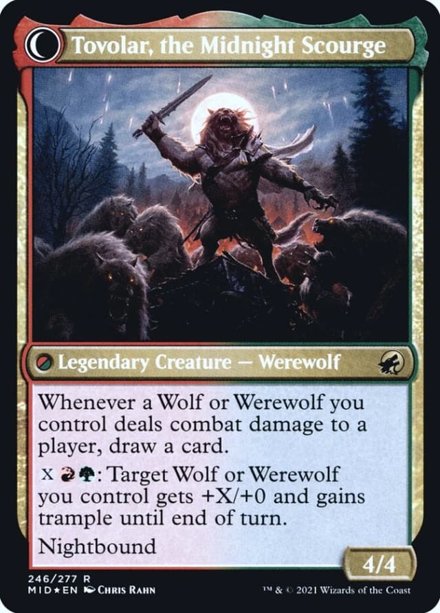 Tovolar, Dire Overlord // Tovolar, the Midnight Scourge image