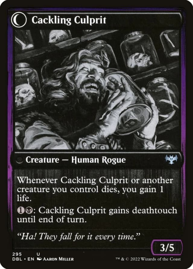 Panicked Bystander // Cackling Culprit image