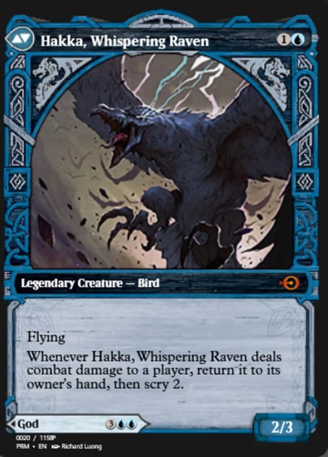 Alrund, God of the Cosmos // Hakka, Whispering Raven image
