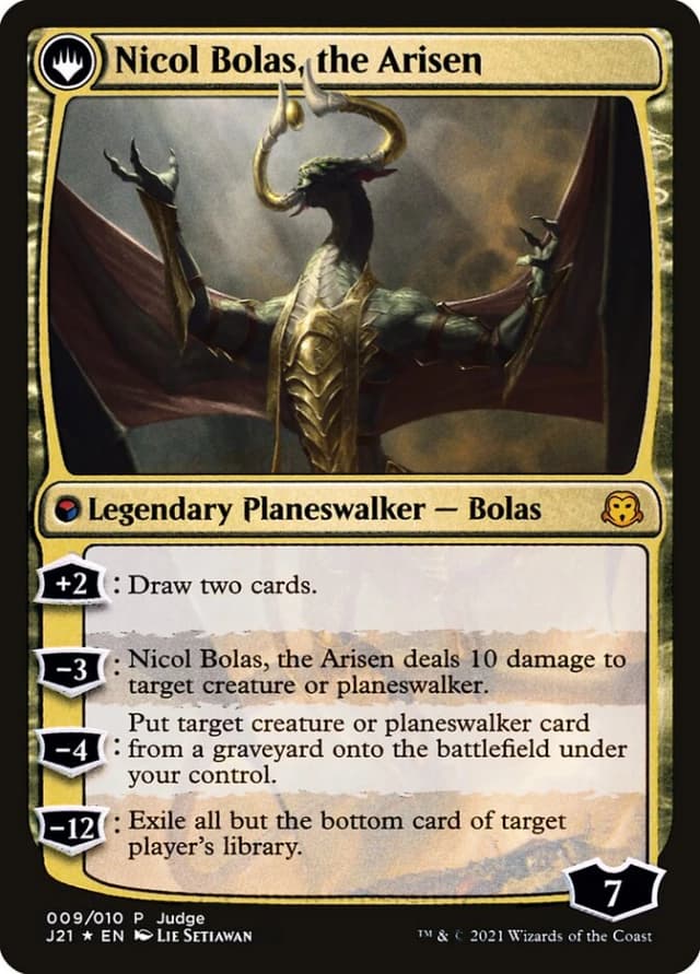 Nicol Bolas, the Ravager // Nicol Bolas, the Arisen image