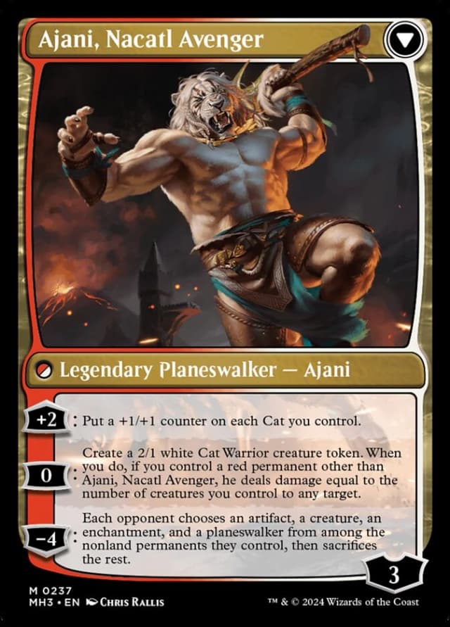 Ajani, Nacatl Pariah // Ajani, Nacatl Avenger image