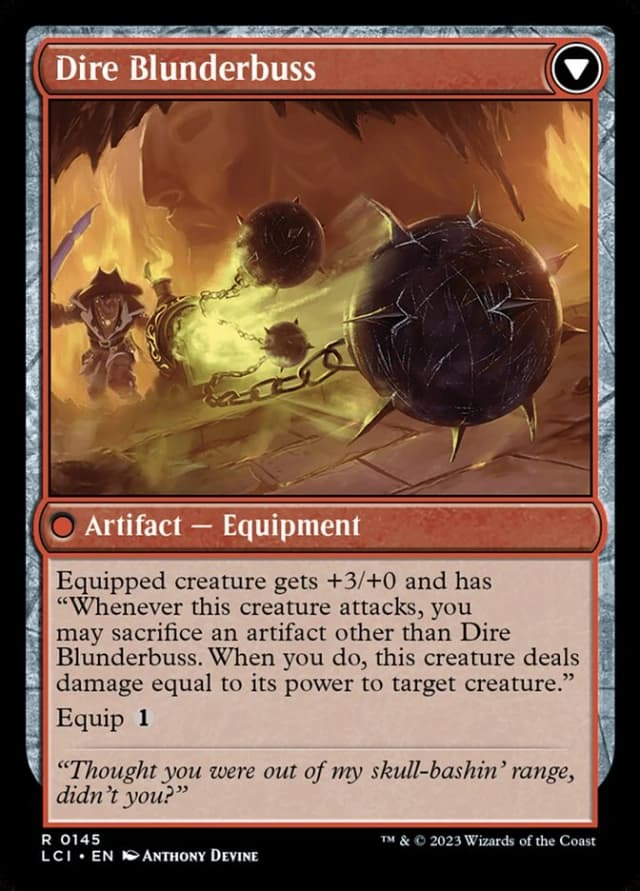 Dire Flail // Dire Blunderbuss image