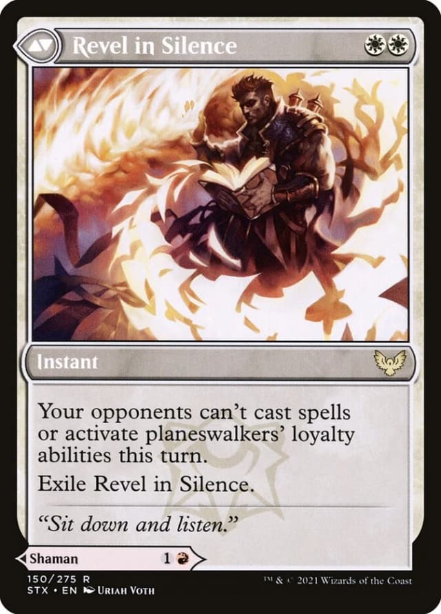 Flamescroll Celebrant // Revel in Silence image