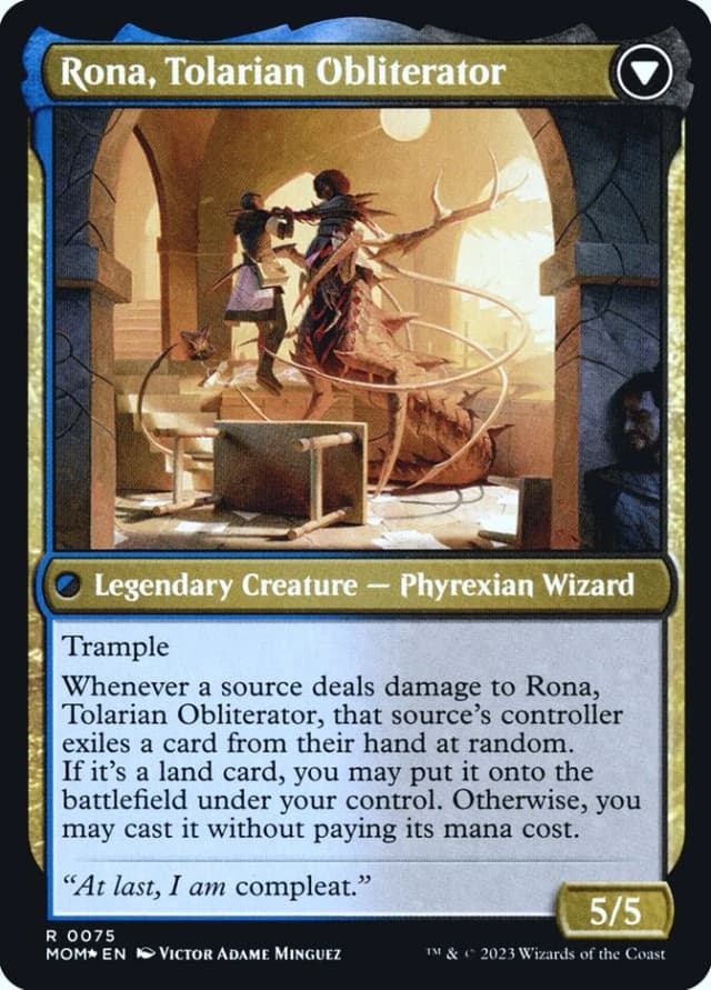 Rona, Herald of Invasion // Rona, Tolarian Obliterator image