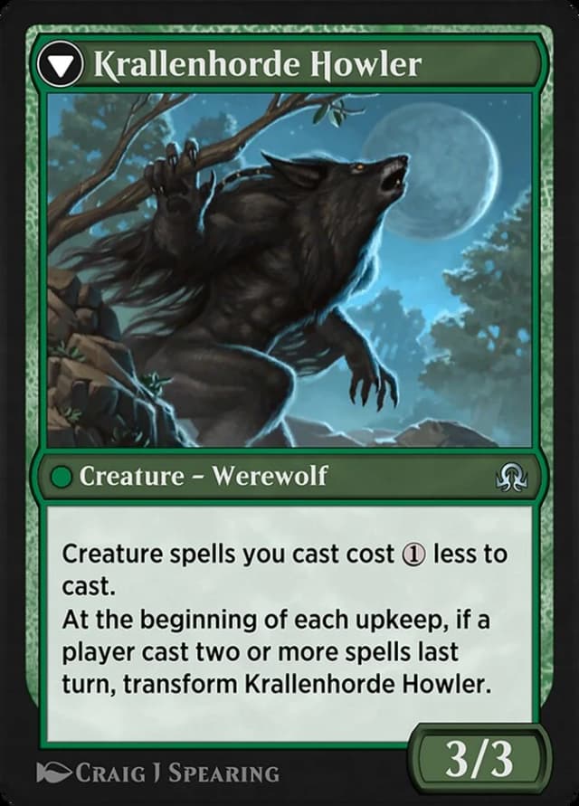 Duskwatch Recruiter // Krallenhorde Howler image