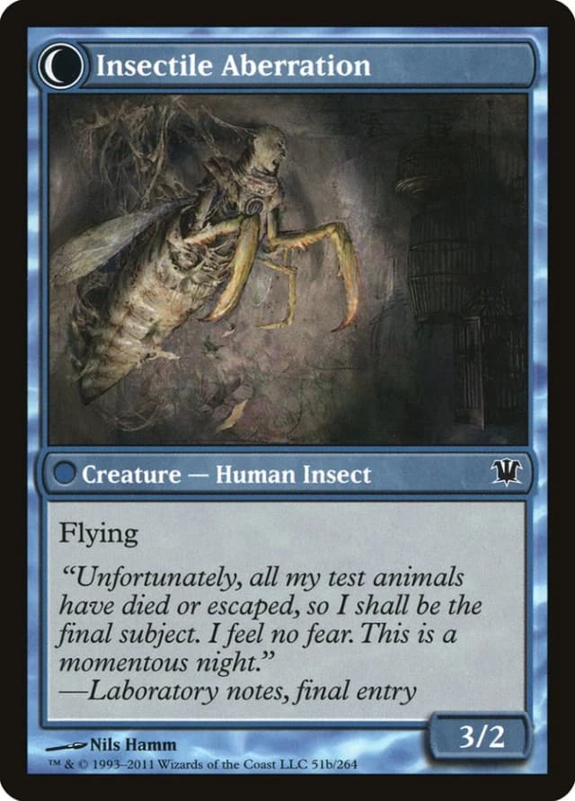 Delver of Secrets // Insectile Aberration image