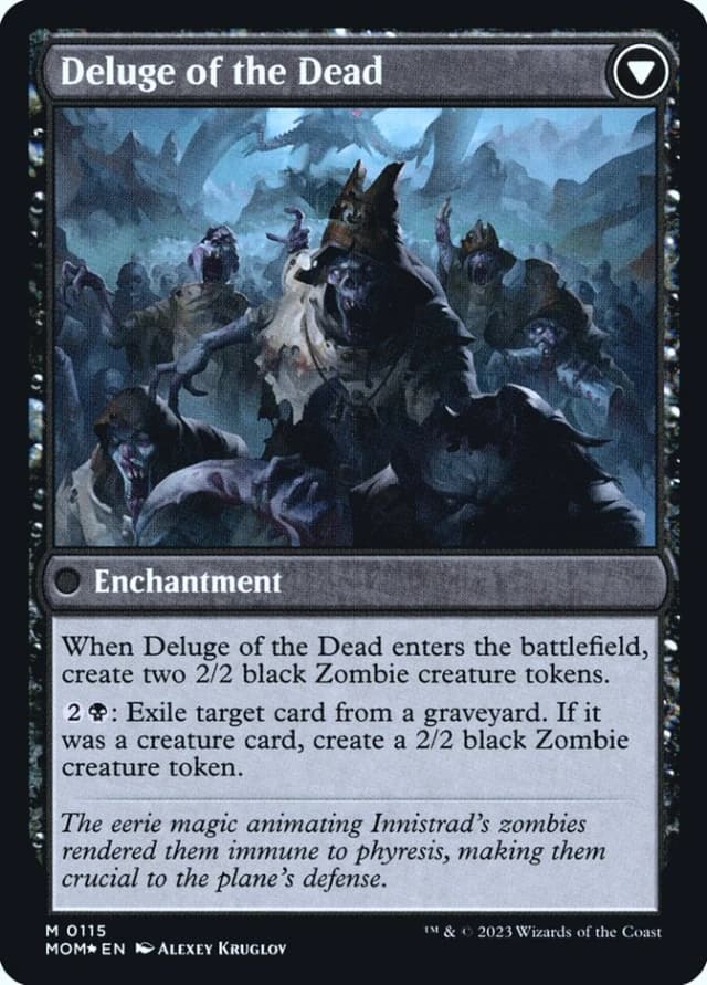 Invasion of Innistrad // Deluge of the Dead image
