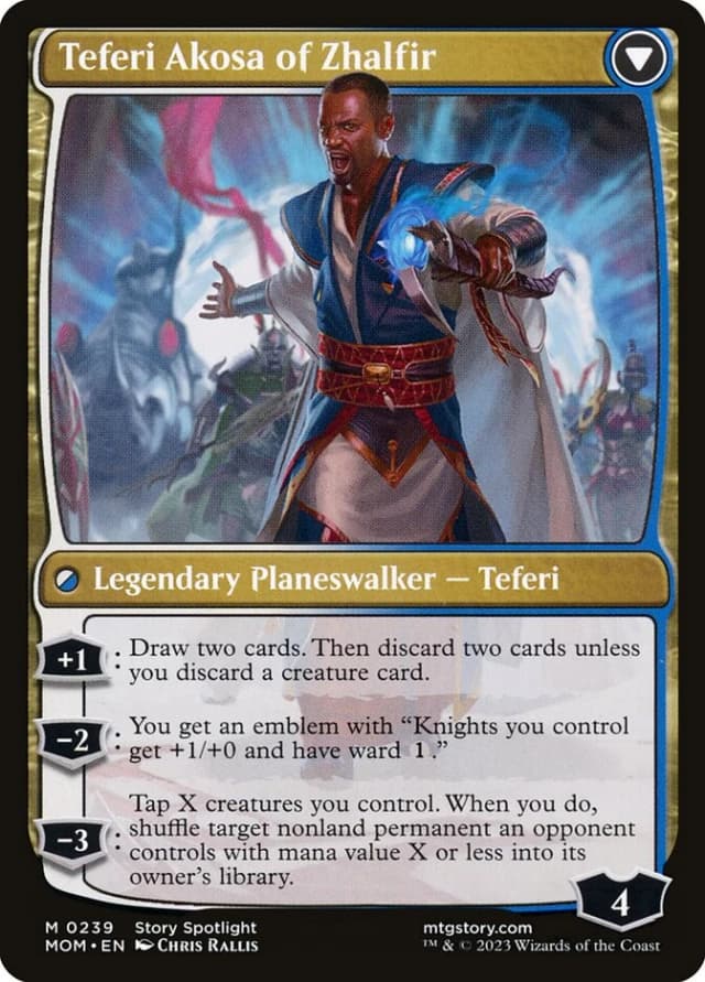Invasion of New Phyrexia // Teferi Akosa of Zhalfir image
