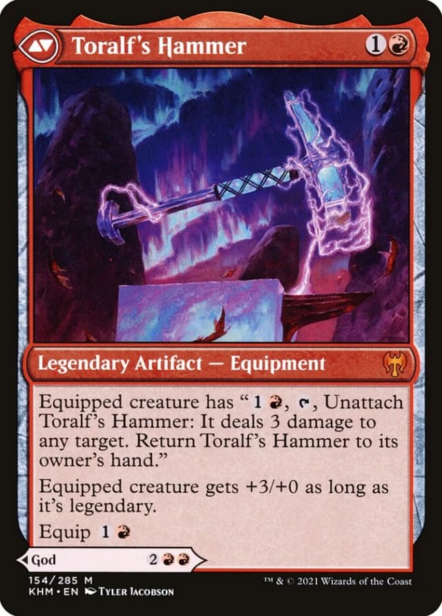 Toralf, God of Fury // Toralf's Hammer image