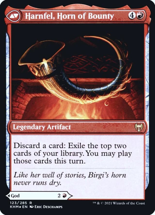 Birgi, God of Storytelling // Harnfel, Horn of Bounty image