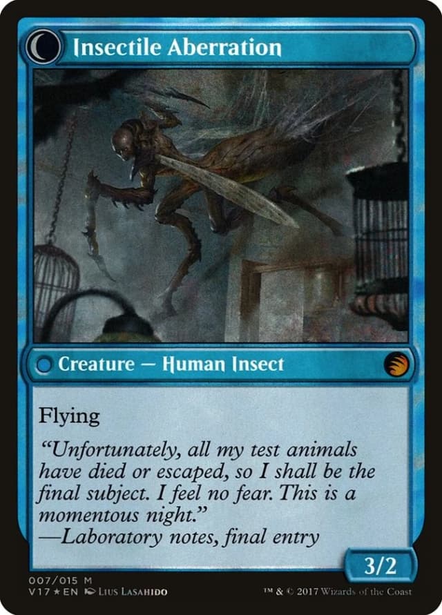 Delver of Secrets // Insectile Aberration image