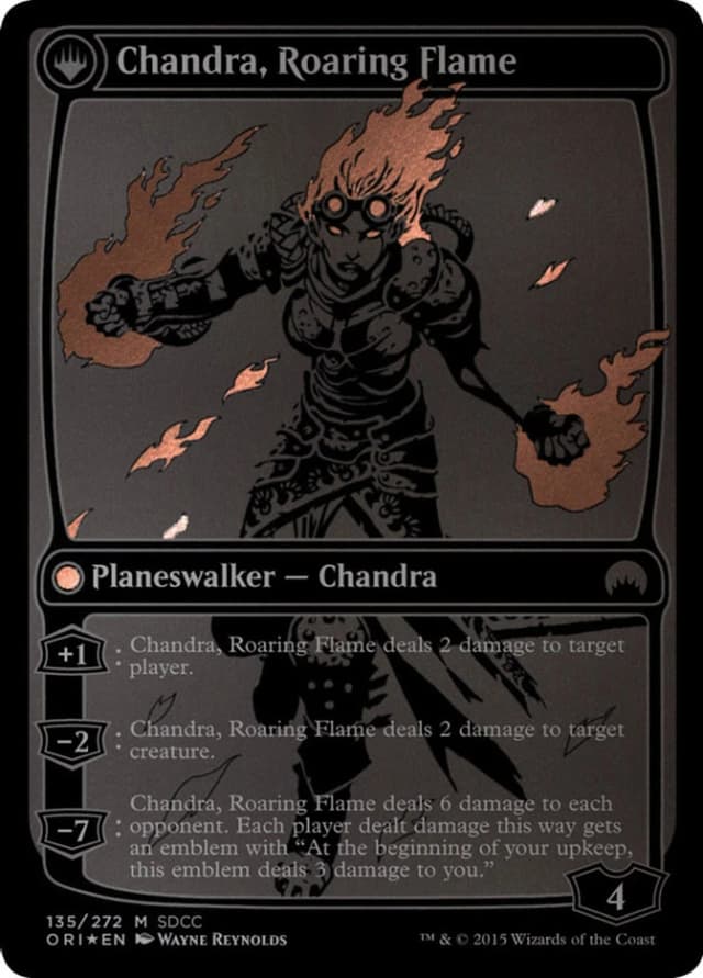 Chandra, Fire of Kaladesh // Chandra, Roaring Flame image