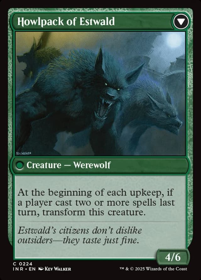 Villagers of Estwald // Howlpack of Estwald image