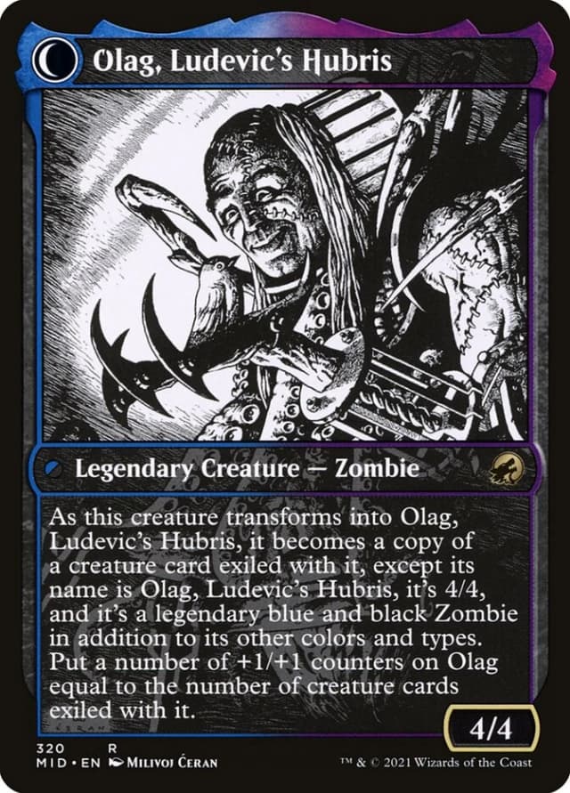 Ludevic, Necrogenius // Olag, Ludevic's Hubris image