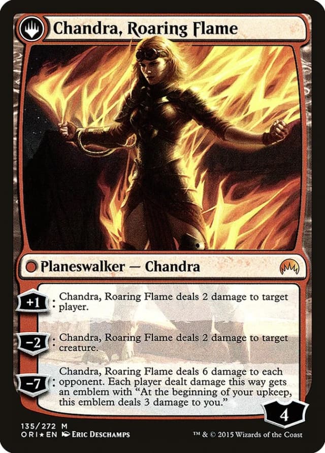 Chandra, Fire of Kaladesh // Chandra, Roaring Flame image