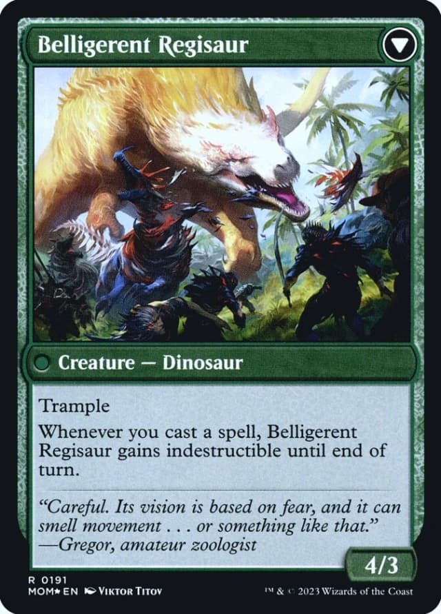 Invasion of Ixalan // Belligerent Regisaur image