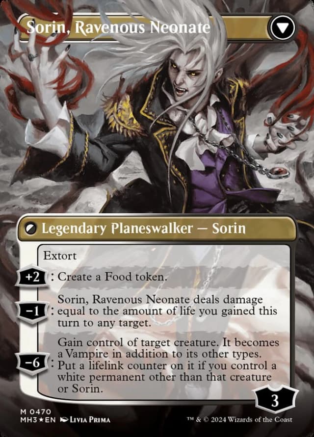 Sorin of House Markov // Sorin, Ravenous Neonate image