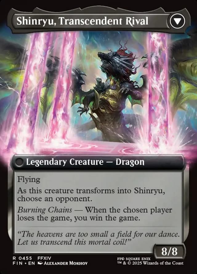 Zenos yae Galvus // Shinryu, Transcendent Rival image