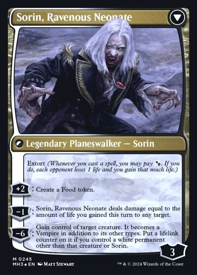 Sorin of House Markov // Sorin, Ravenous Neonate image