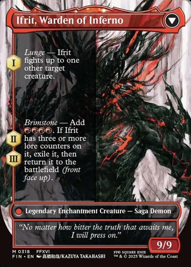 Clive, Ifrit's Dominant // Ifrit, Warden of Inferno image