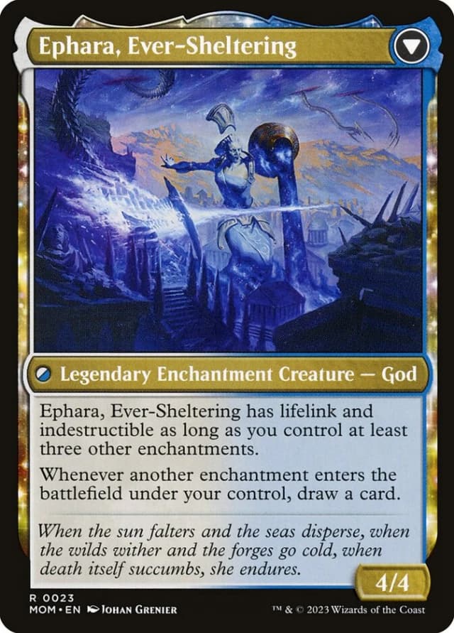 Invasion of Theros // Ephara, Ever-Sheltering image