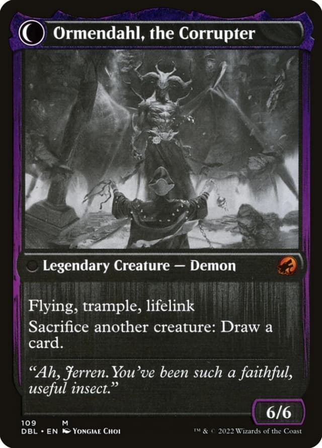 Jerren, Corrupted Bishop // Ormendahl, the Corrupter image