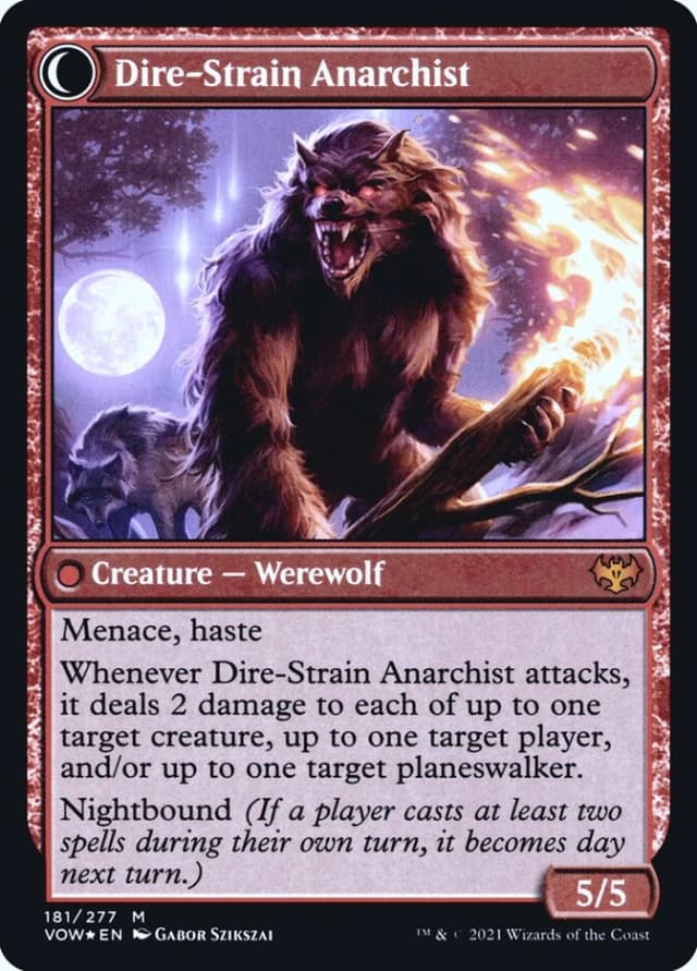 Volatile Arsonist // Dire-Strain Anarchist image