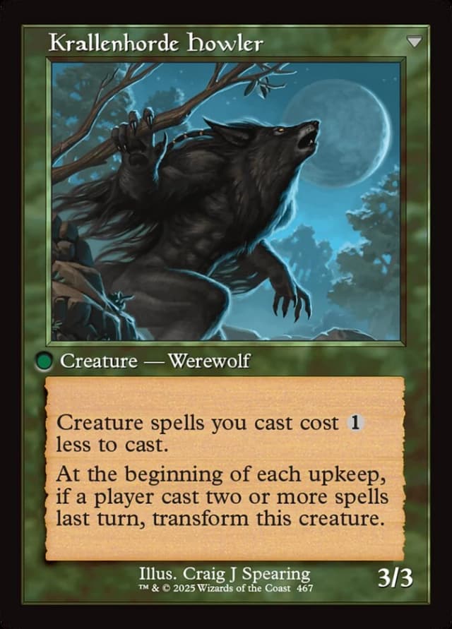 Duskwatch Recruiter // Krallenhorde Howler image
