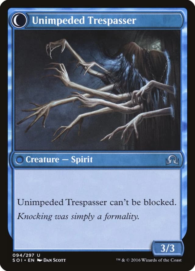 Uninvited Geist // Unimpeded Trespasser image