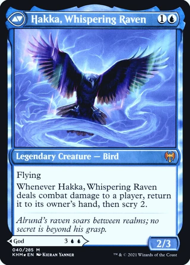 Alrund, God of the Cosmos // Hakka, Whispering Raven image