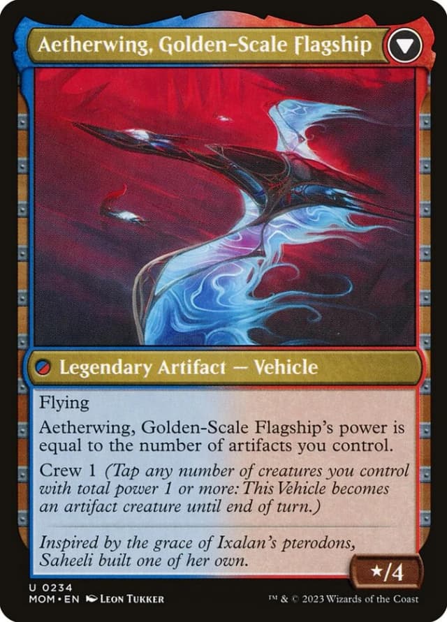 Invasion of Kaladesh // Aetherwing, Golden-Scale Flagship image