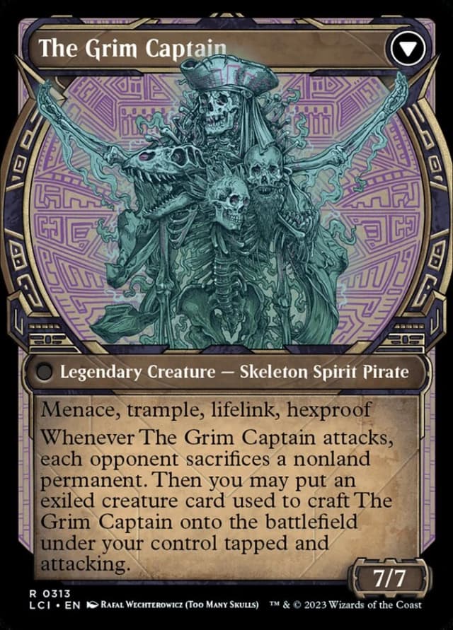 Throne of the Grim Captain // The Grim Captain image