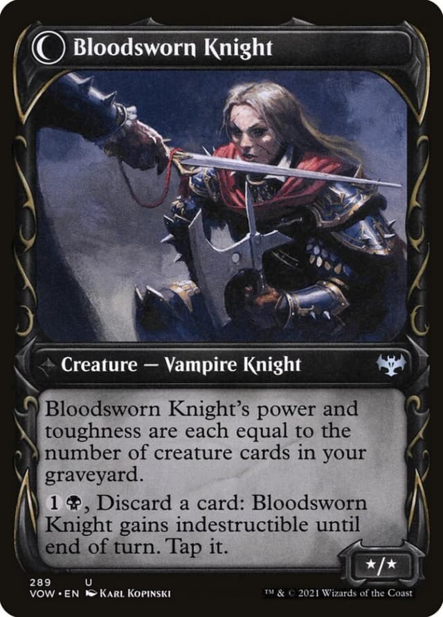 Bloodsworn Squire // Bloodsworn Knight image