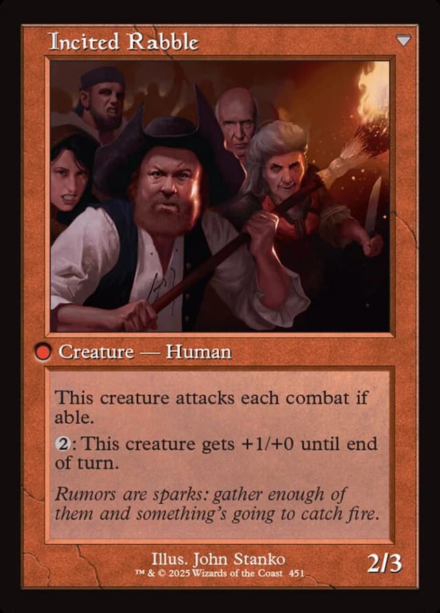 Town Gossipmonger // Incited Rabble image