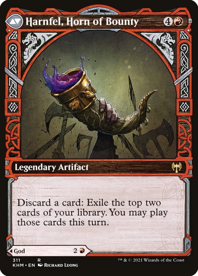 Birgi, God of Storytelling // Harnfel, Horn of Bounty image