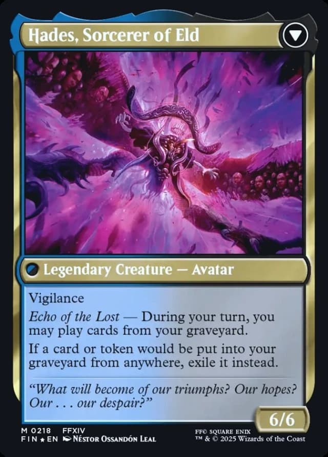 Emet-Selch, Unsundered // Hades, Sorcerer of Eld image