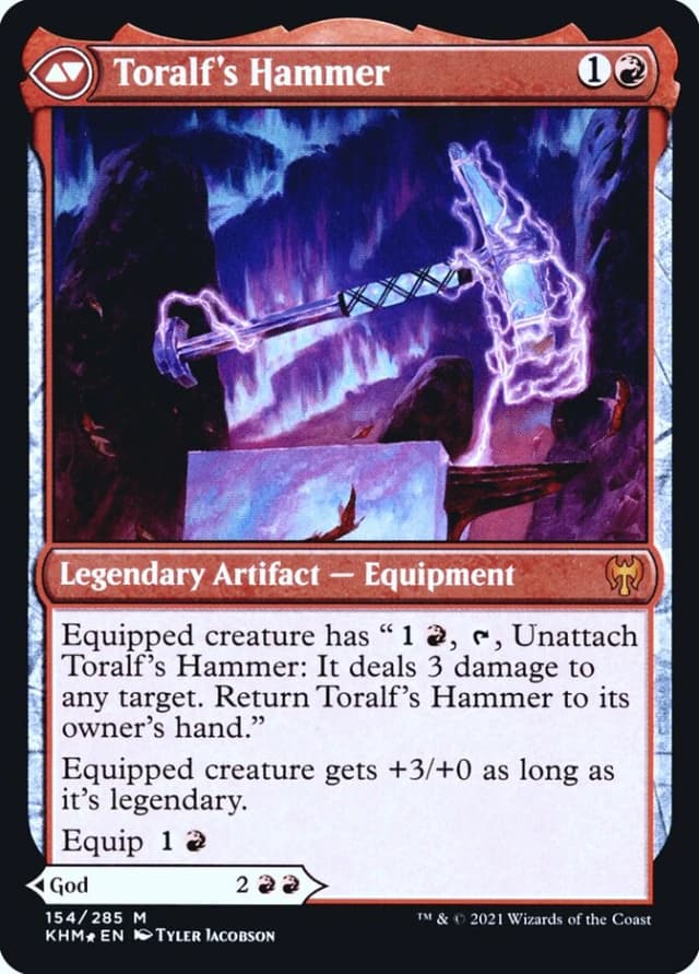 Toralf, God of Fury // Toralf's Hammer image