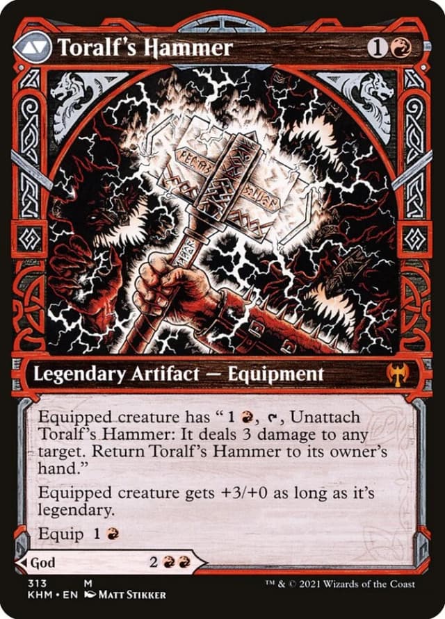 Toralf, God of Fury // Toralf's Hammer image