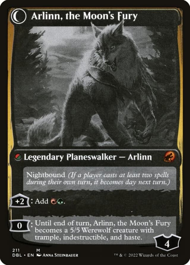 Arlinn, the Pack's Hope // Arlinn, the Moon's Fury image