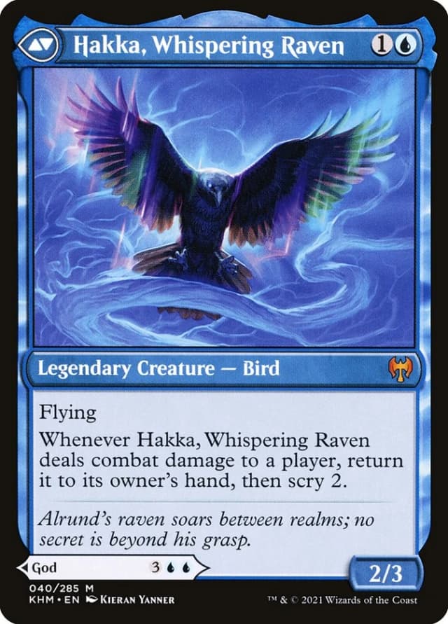 Alrund, God of the Cosmos // Hakka, Whispering Raven image