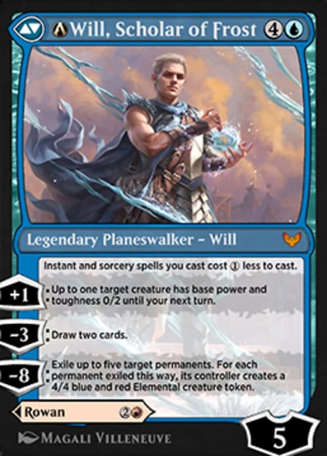 A-Rowan, Scholar of Sparks // A-Will, Scholar of Frost image