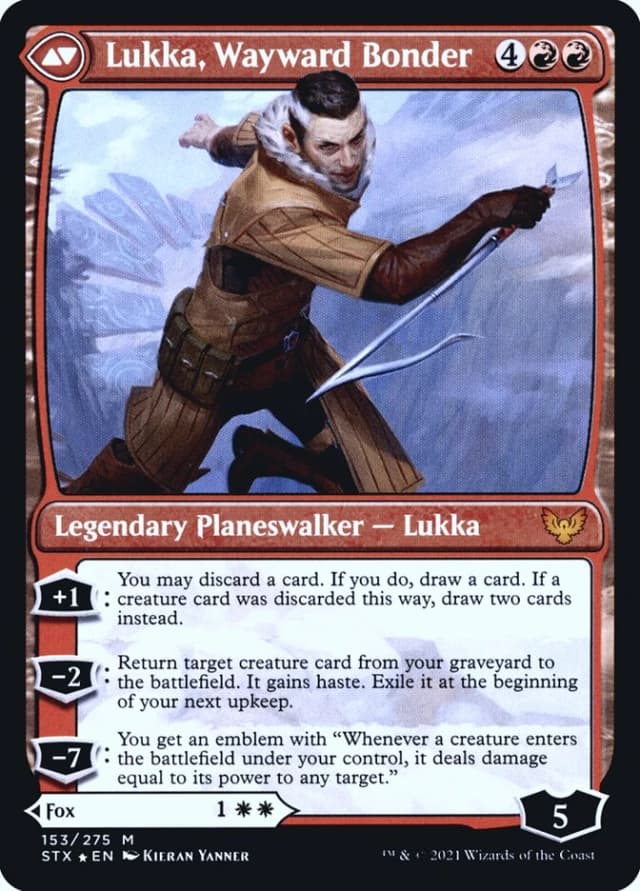 Mila, Crafty Companion // Lukka, Wayward Bonder image