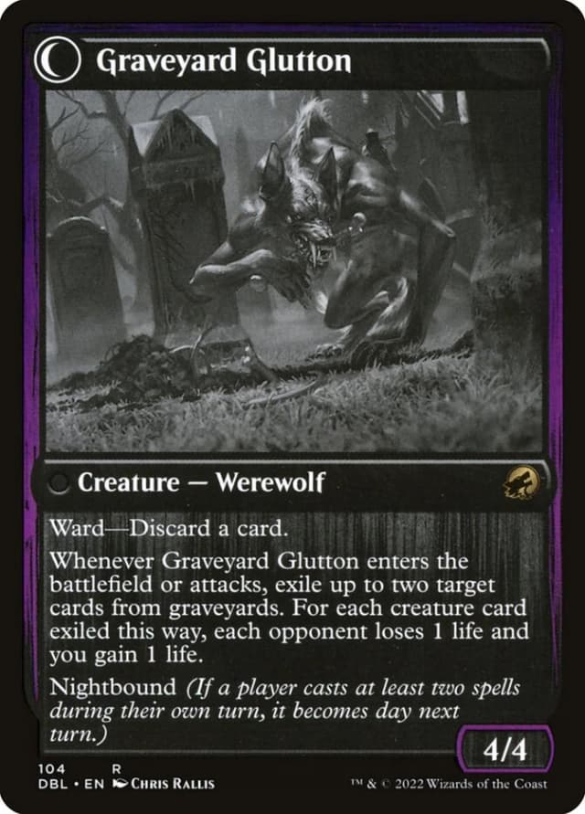 Graveyard Trespasser // Graveyard Glutton image