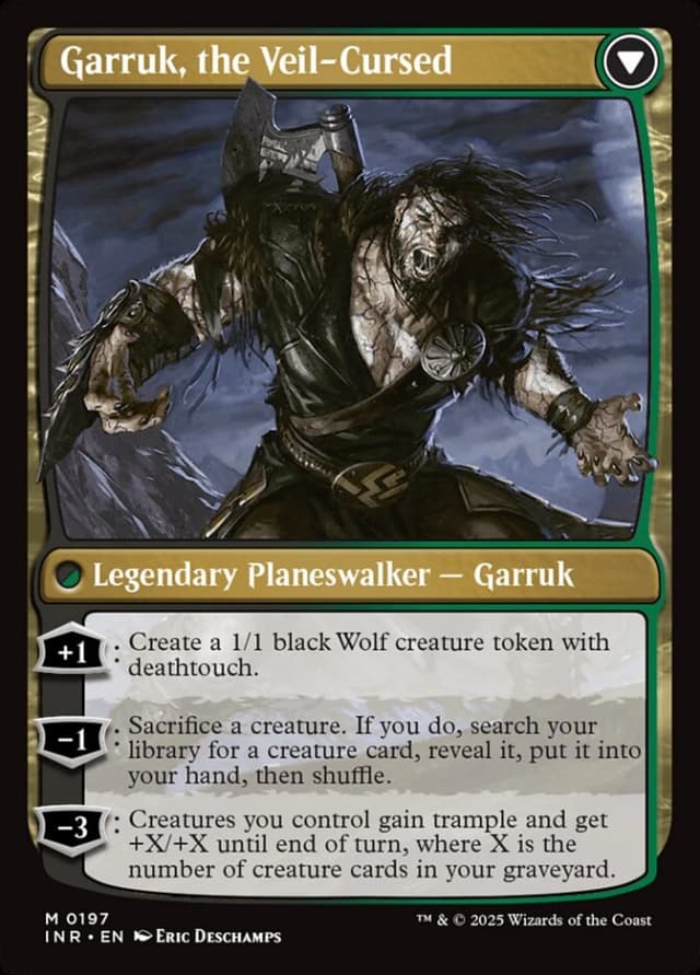 Garruk Relentless // Garruk, the Veil-Cursed image