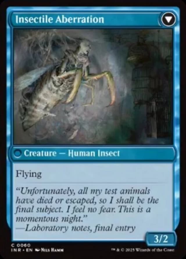 Delver of Secrets // Insectile Aberration image