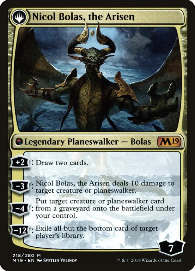 Nicol Bolas, the Ravager // Nicol Bolas, the Arisen image