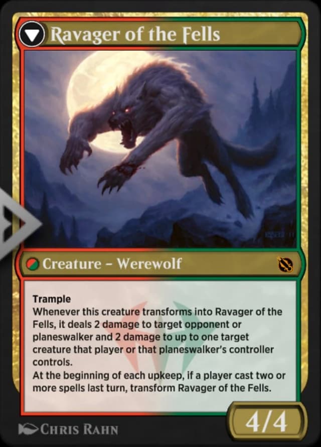 Huntmaster of the Fells // Ravager of the Fells image