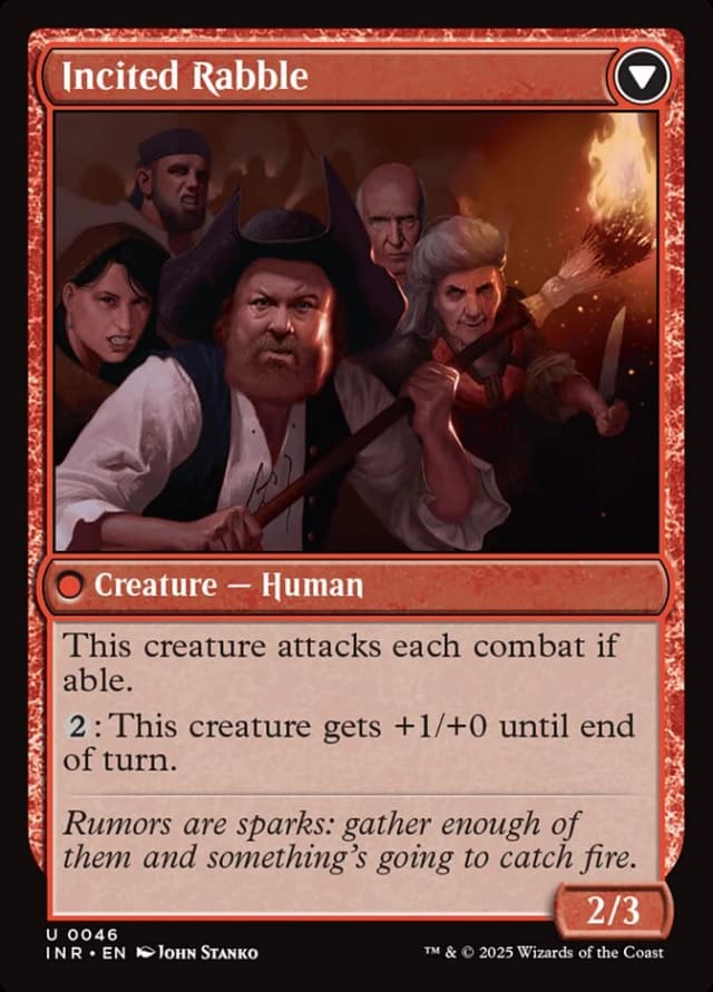 Town Gossipmonger // Incited Rabble image